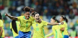 Seleção feminina fecha o ano com vitória de 5 a 0 sobre Portugal – Esportes