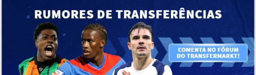 Todos os rumores de transferências