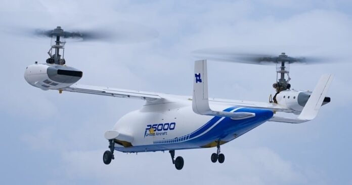 O helicóptero híbrido R6000 alça voo, desafiando a tecnologia global